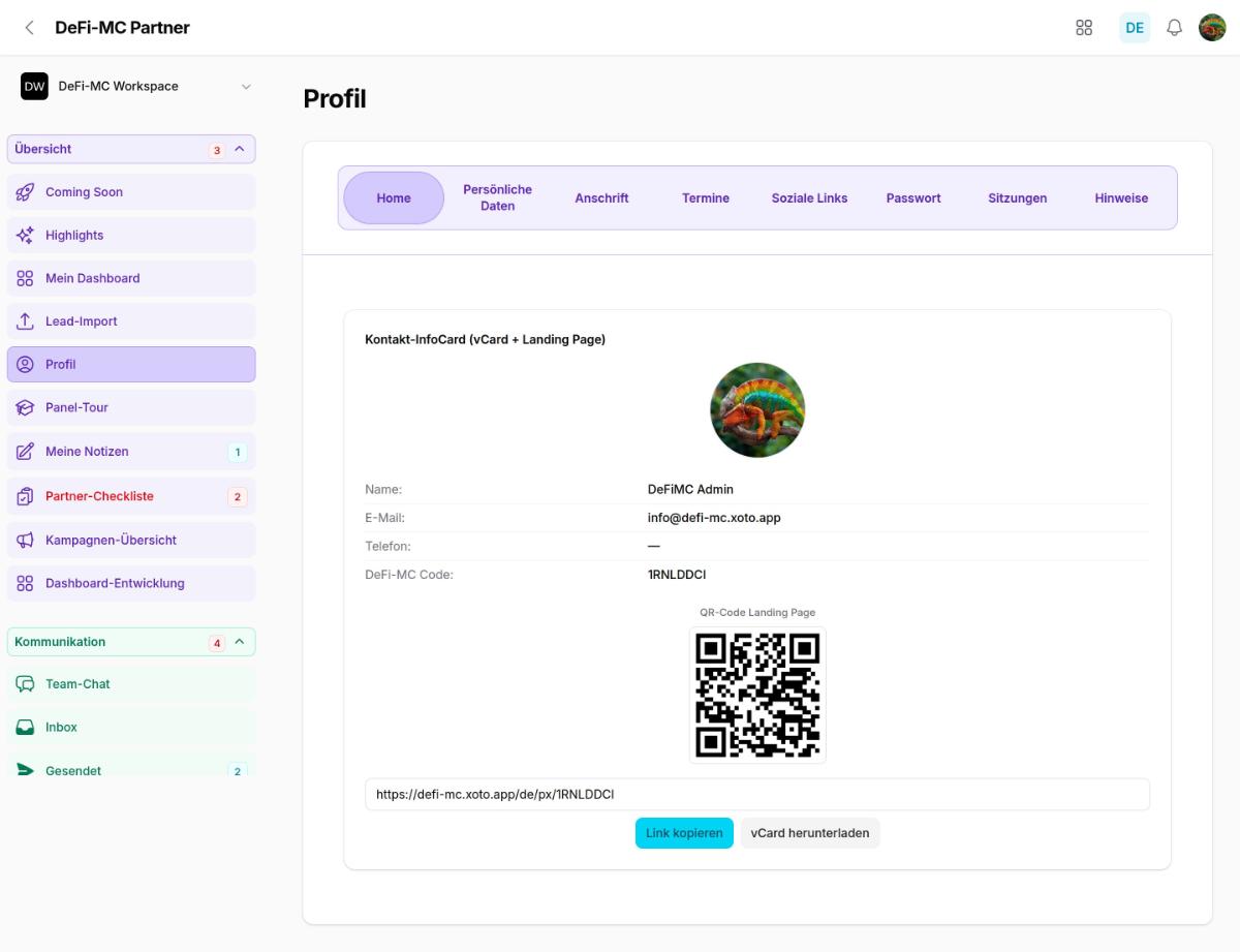 Mein Profil