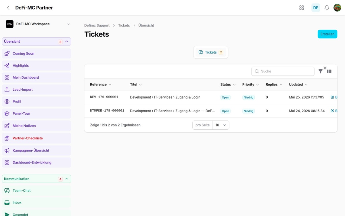 Support-Tickets
